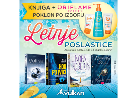 Letnje poklon akcije u knjižari Vulkan!