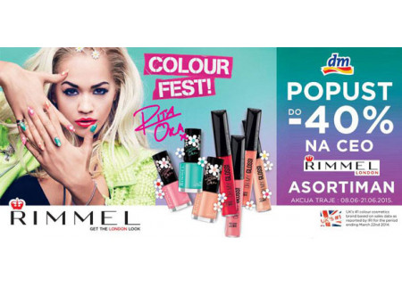 Rimmel na sniženju u dm-u!