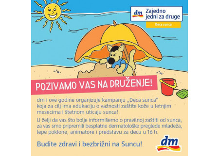 Nova dm kampanja DECA SUNCA je ponovo počela!