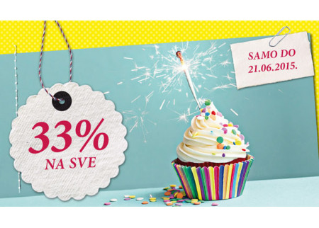 Takko fashion slavi 33. rođendan i daruje 33% popusta!