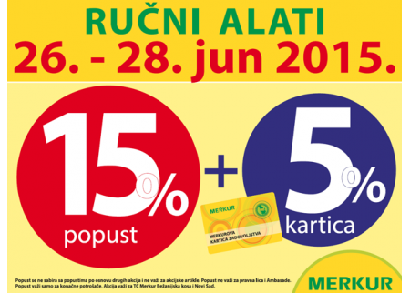 Vikend akcija - Merkur!