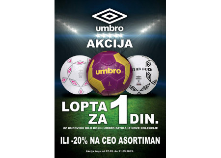 Neverovatna UMBRO AKCIJA