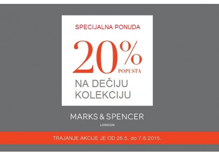 Sniženje u Marks & Spencer prodavnici!