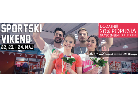 Sportski Vikend u Fashion Park Outletu!
