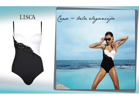 Crno - bela elegancija LISCA Swimwear!