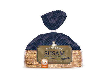 Naše zrno Susam hleb sa semenkama!