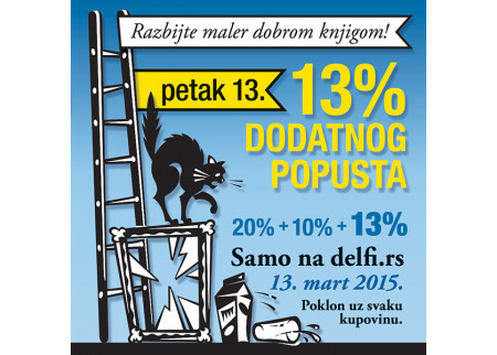 Razbijte maler petka 13. dobrom knjigom