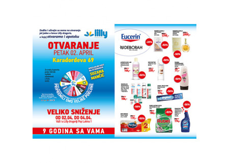 Lilly - Svečano otvaranje objekta u Valjevu!