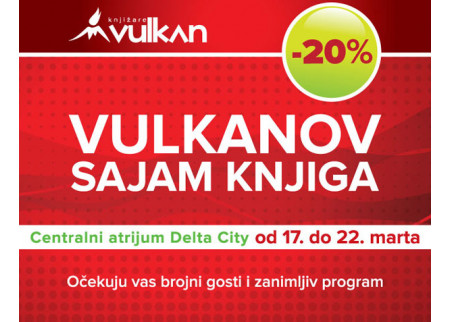 Prolećni Sajam knjiga u Delta Cityju!