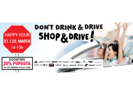 Fashion park outlet Inđija - Happy hour!