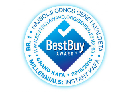 Grand kafa instant dobitnik nagrade BEST BUY AWARD!