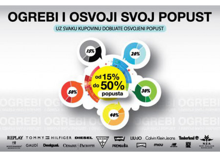 Ogrebi & Osvoji svoj popust!