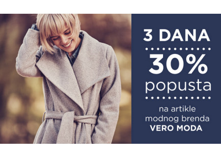 3 dana popusta na brend Vero Moda!