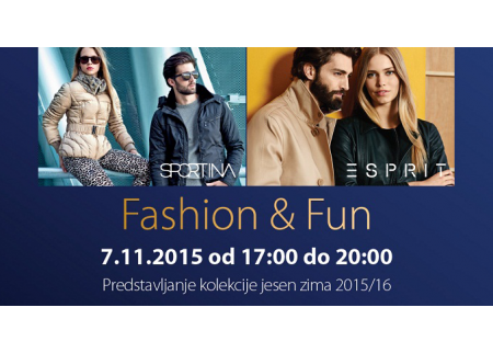 Fashion & Fun u prodavnicama Esprit i Sportina!