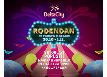 Osmi rođendan Delta Cityja - Spisak prodavnica sa popustima!