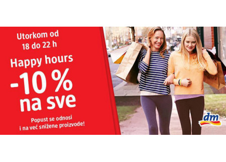 TC BIG - Happy Hours U DM Drogeriji u Novom Sadu!