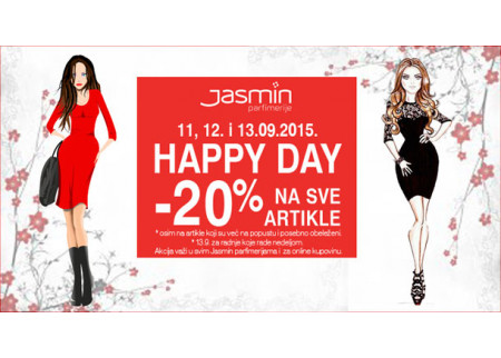 JASMIN - Happy Day - 20% niže cene
