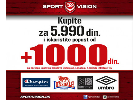 Akcija u Sport Vision prodavnici!