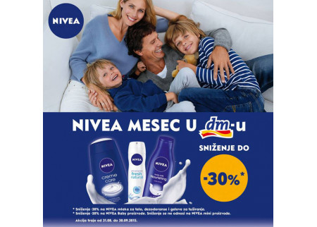 Nivea mesec u dm-u!