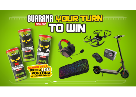 Your Turn To Win - Guarana nagradna igra 2020