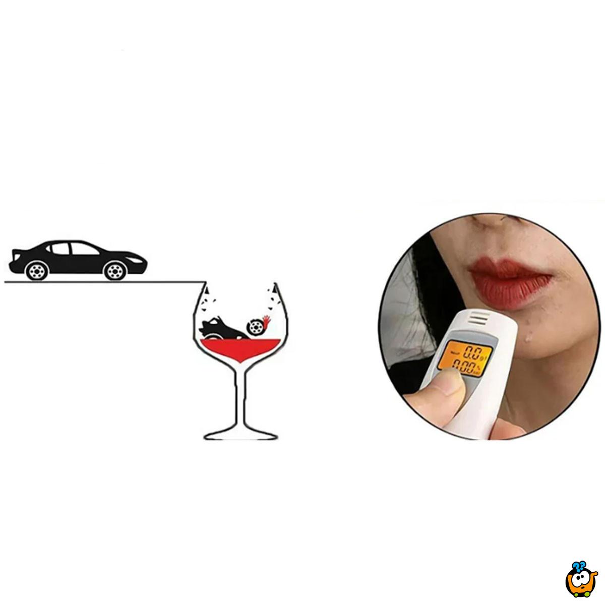 Praktičan džepni alkotester