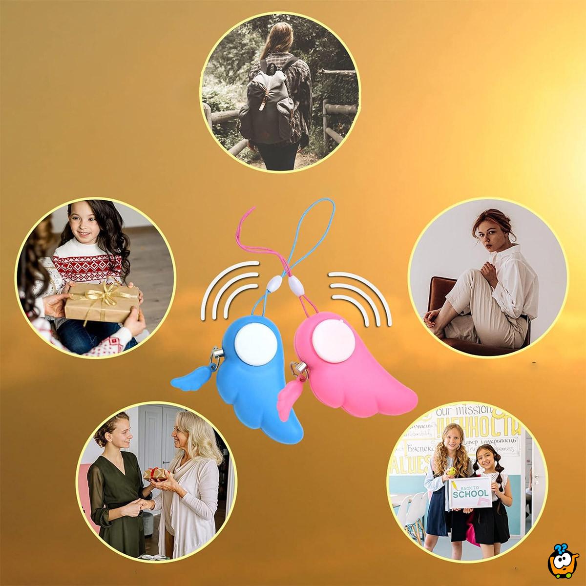 ANGEL ALARM - Privezak alarm za zastrašivanje napadača