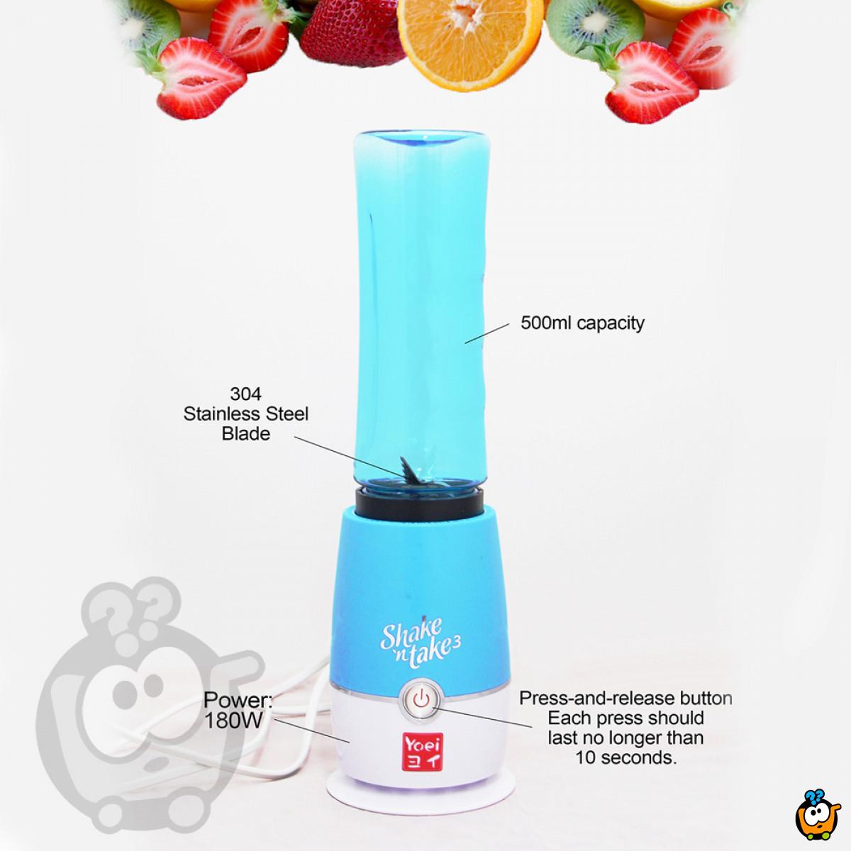 Shake 'n Take 3 - Super moćan blender sa sportskom bocom