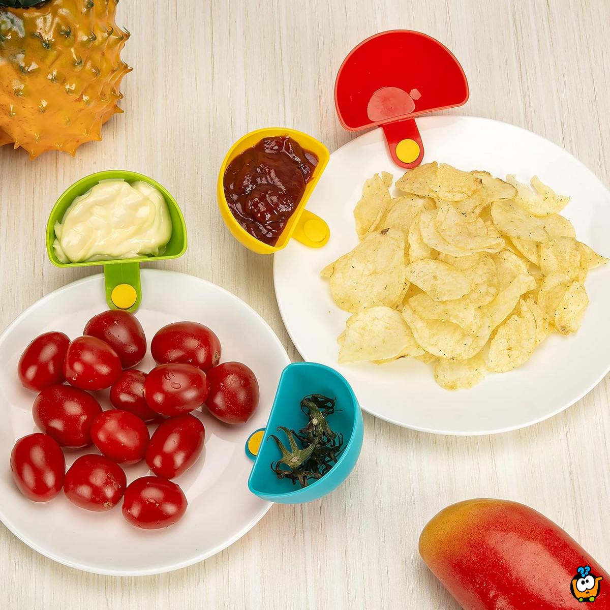 Dip clips posude za soseve i umake - SET od 4