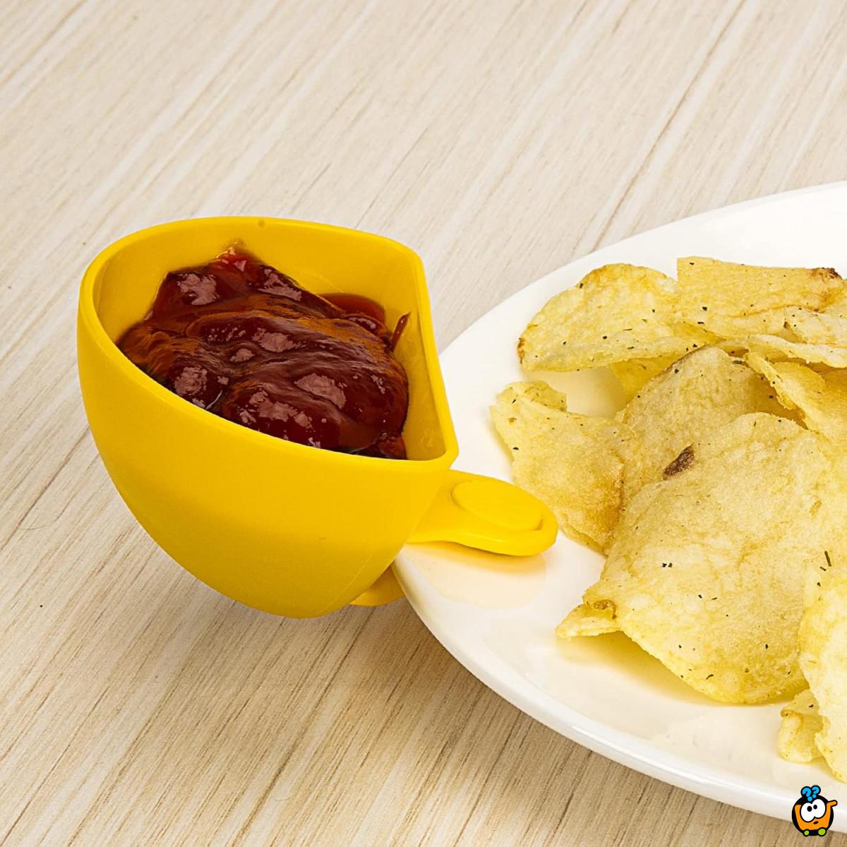 Dip clips posude za soseve i umake - SET od 4