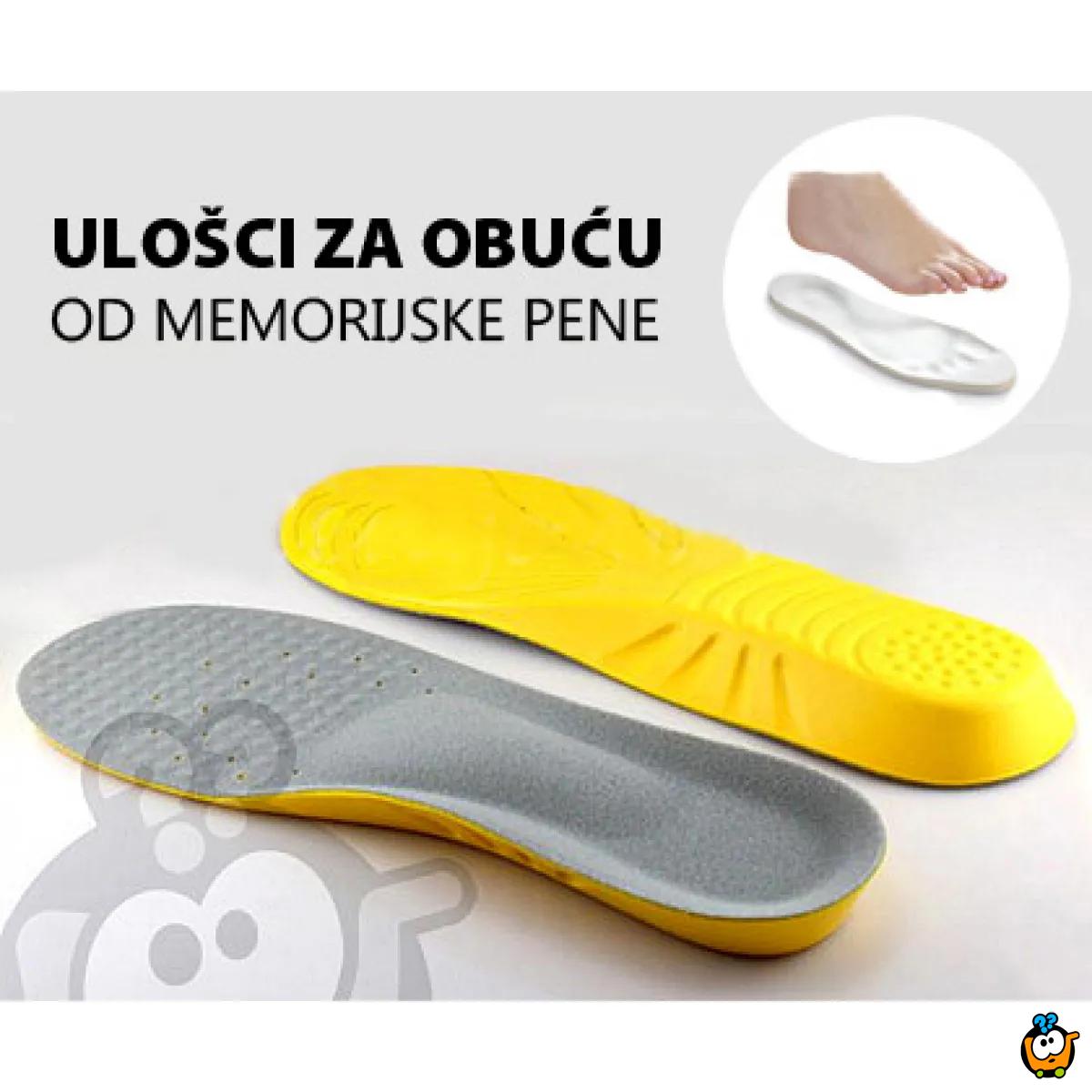 Anatomski ulošci od memorijske pene