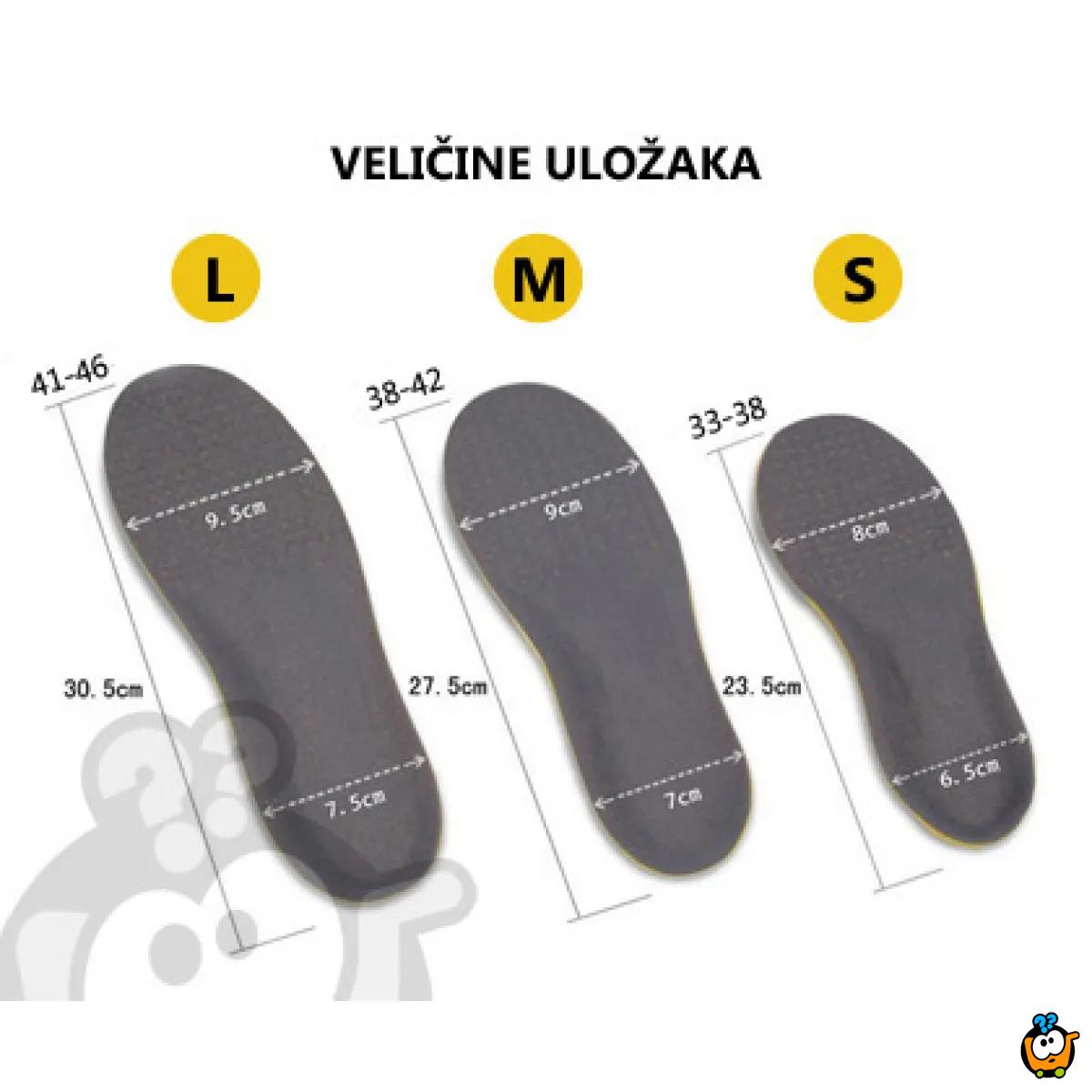 Anatomski ulošci od memorijske pene