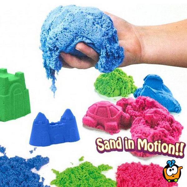 Magicni Kineticki Pesak U Boji Za Igru Set Od 1000g Peska Modle Dc2063 02 Kuda U Kupovinu