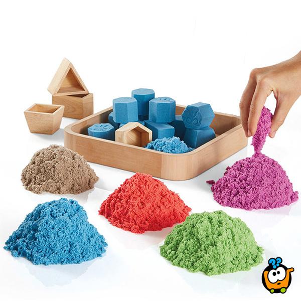 Magicni Kineticki Pesak U Boji Za Igru Set Od 1000g Peska Modle Dc2063 02 Kuda U Kupovinu