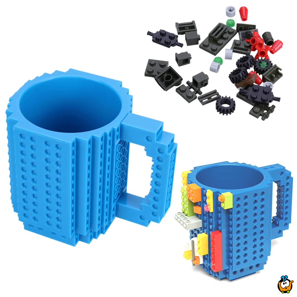 DIY Blocks Mug - Šolja koju sami pravite pomoću kockica