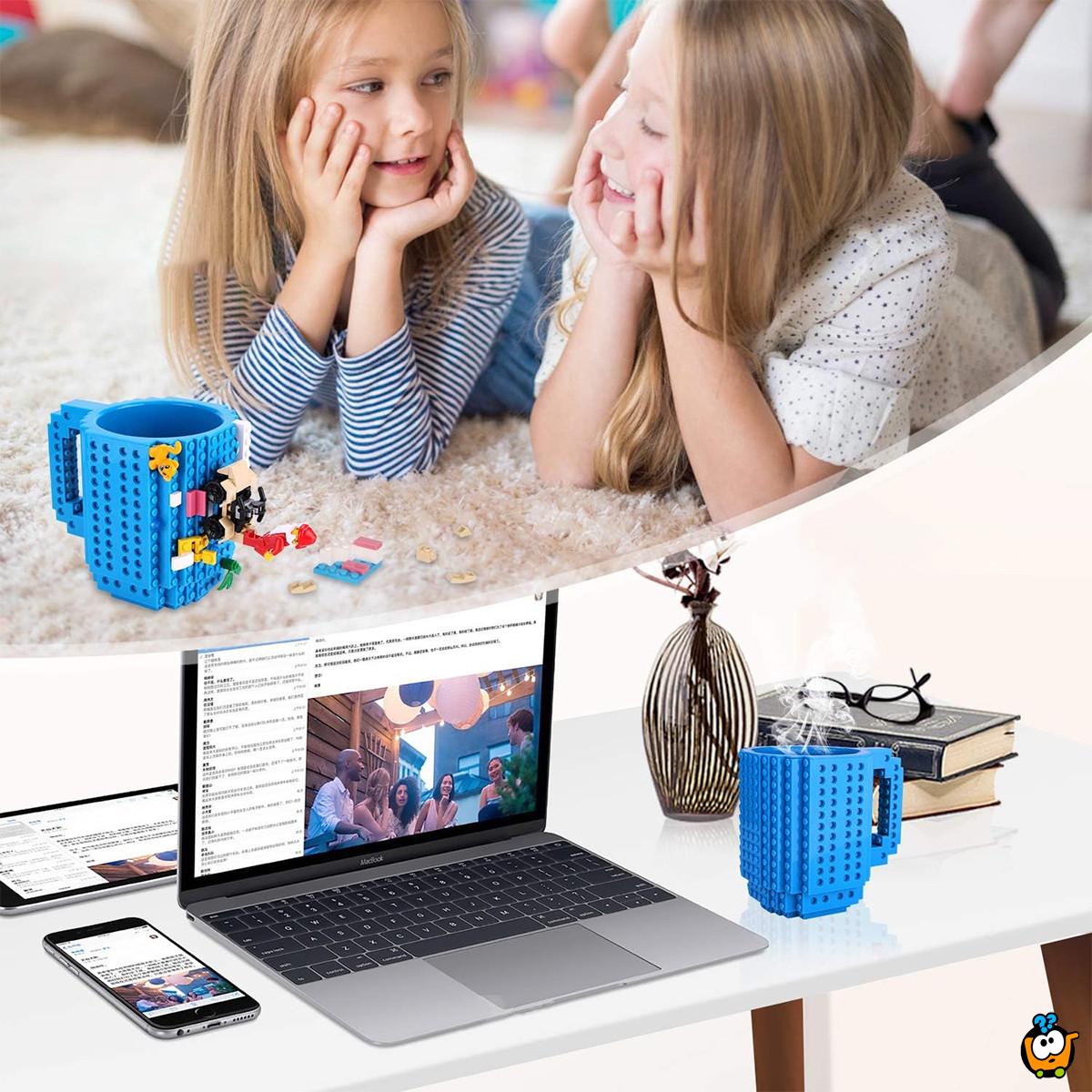 DIY Blocks Mug - Šolja koju sami pravite pomoću kockica