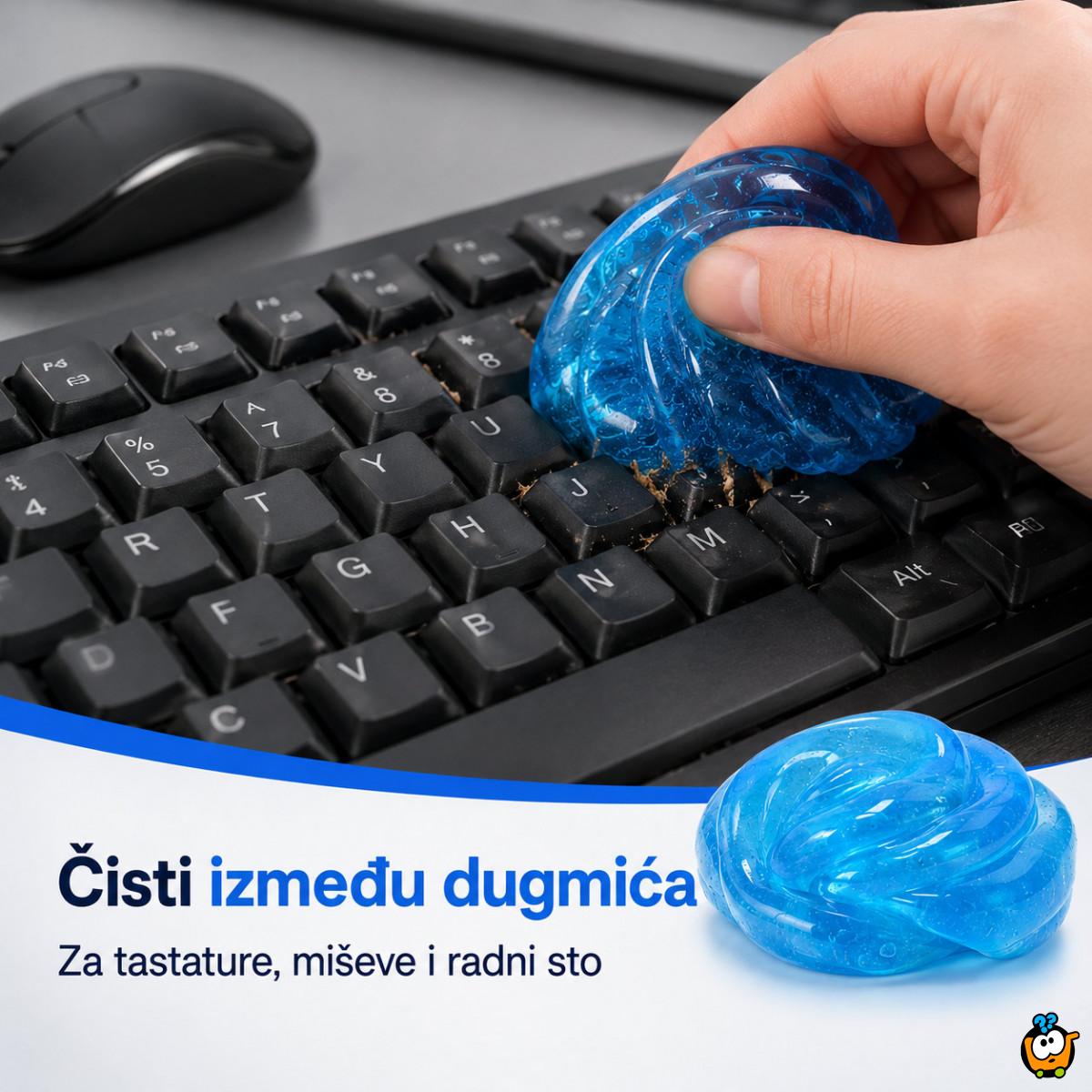 Super Clean gel guma za tastaturu, auto i elektroniku