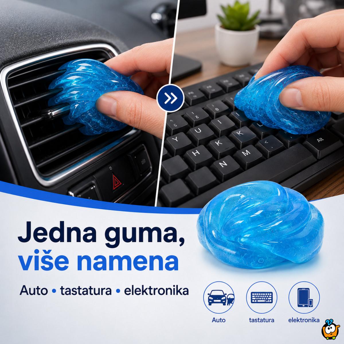 Super Clean gel guma za tastaturu, auto i elektroniku