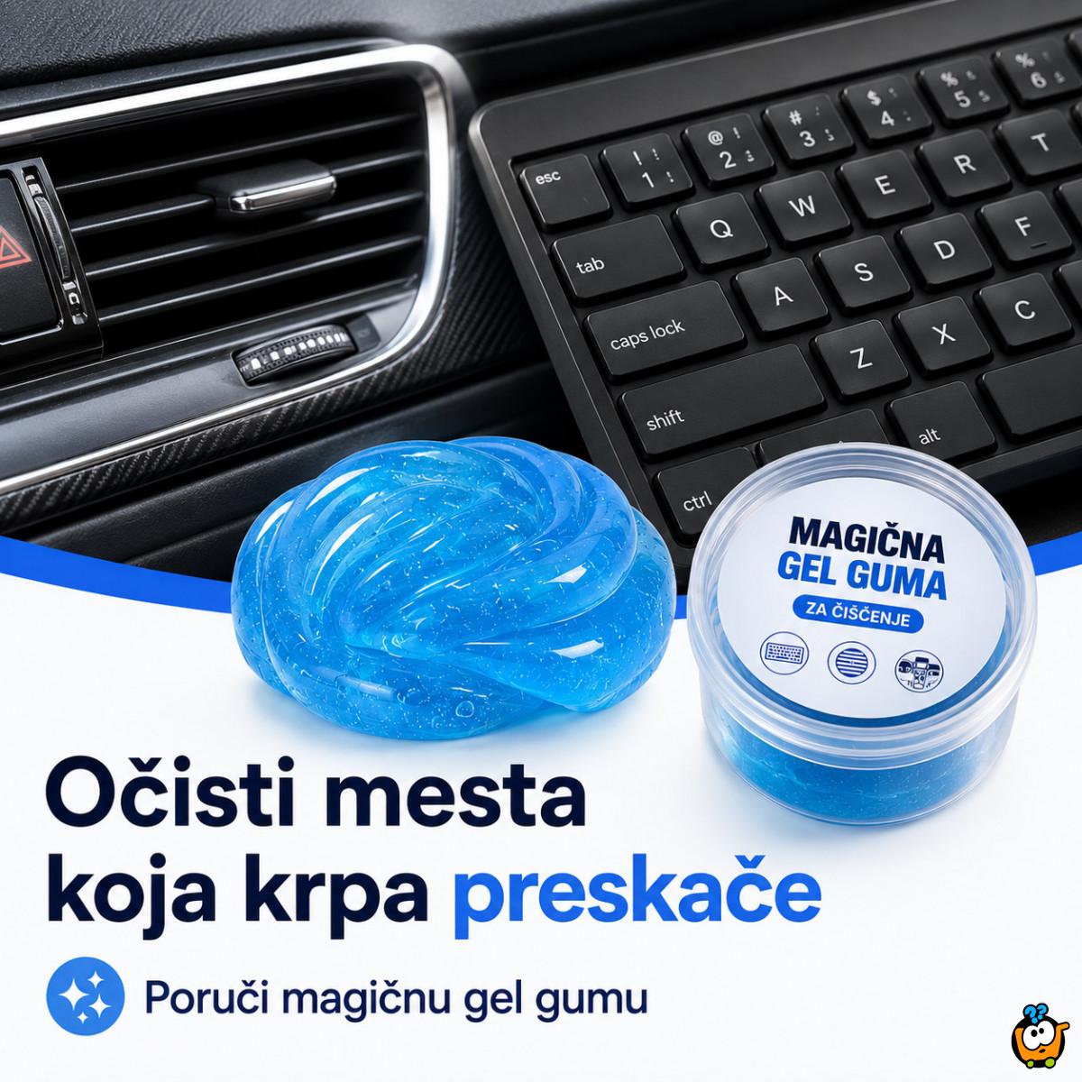 Super Clean gel guma za tastaturu, auto i elektroniku