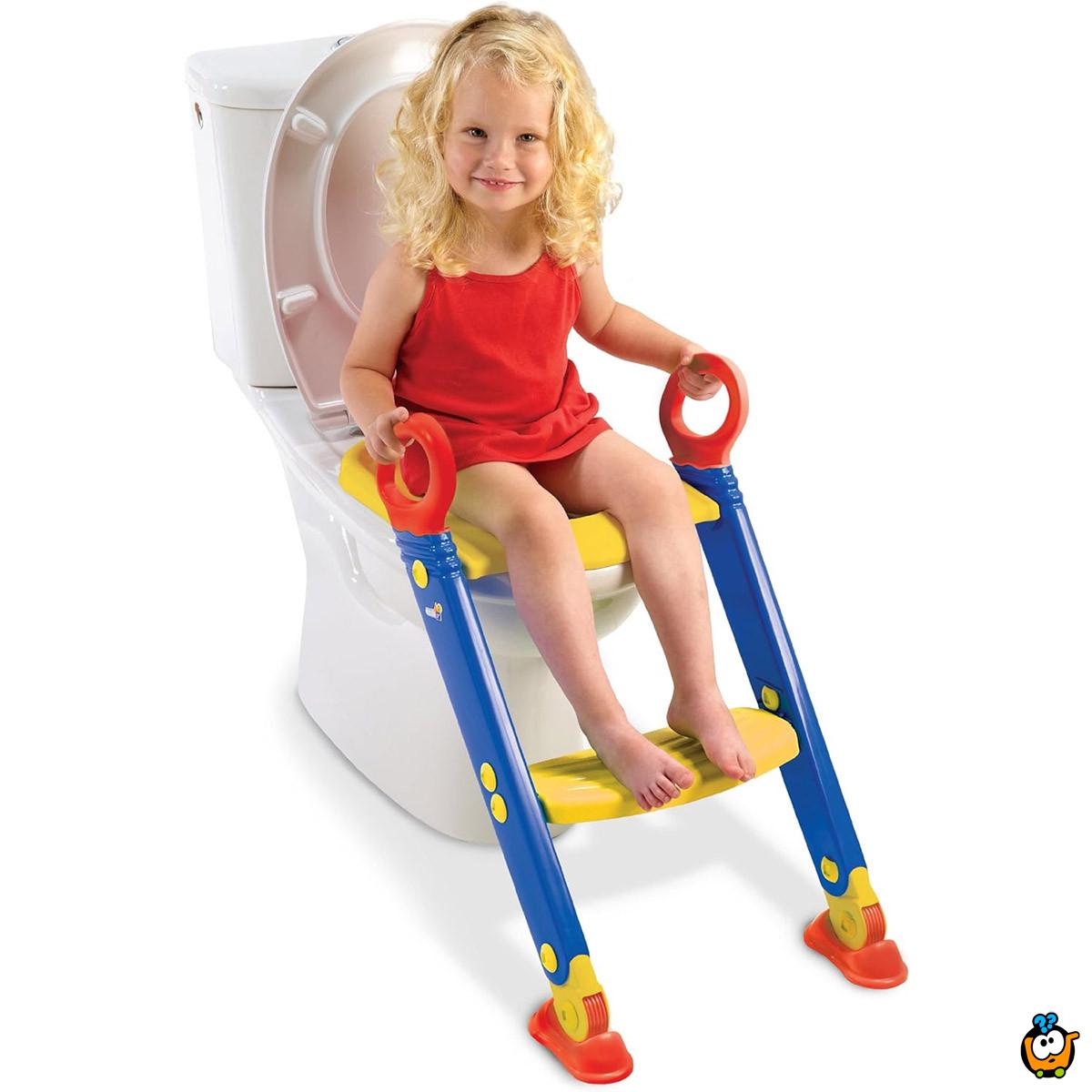 2 u 1 - Dečji adapter za WC šolju sa stepenikom