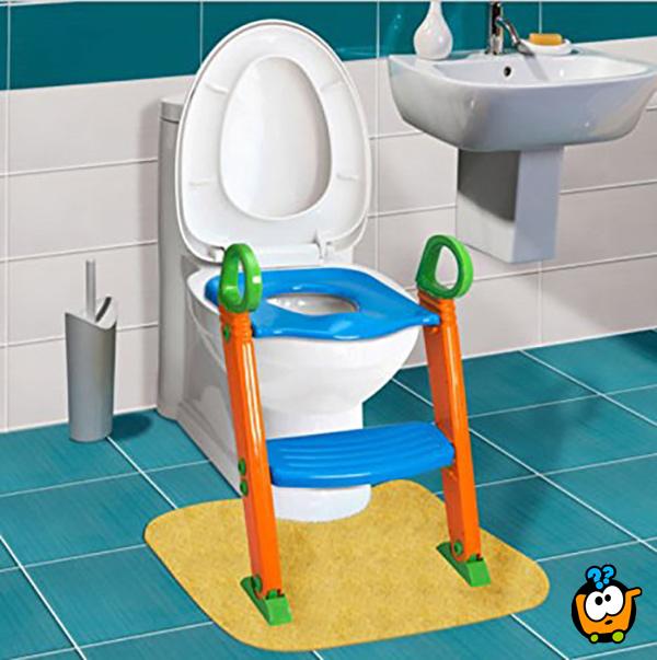 2 U 1 Decji Adapter Za Wc Solju Sa Stepenikom Dc2044 Kuda U Kupovinu