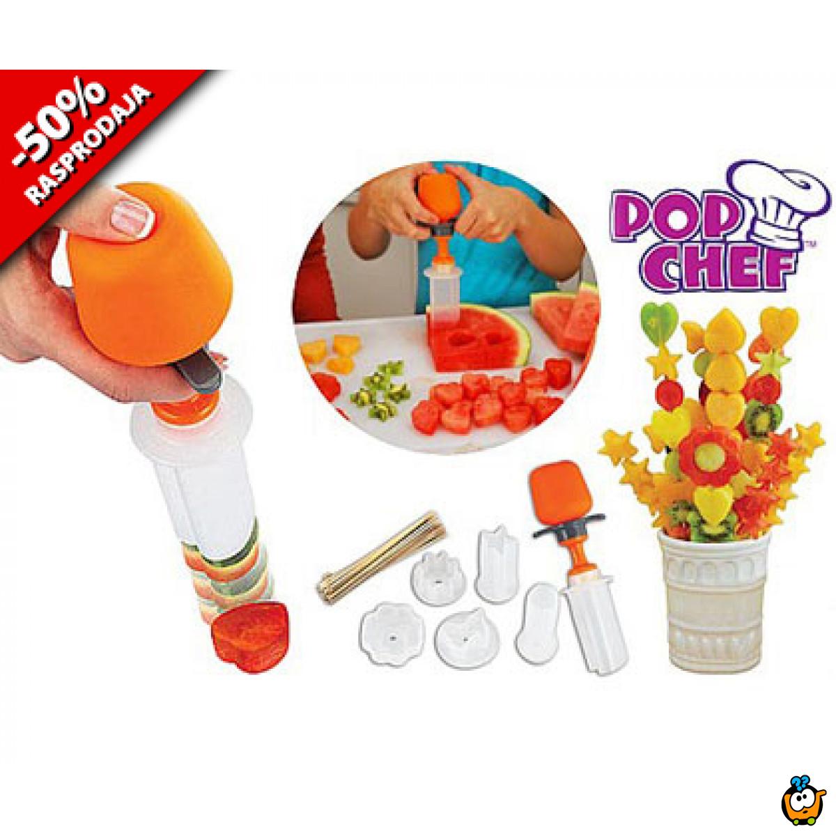 POP CHEF - Magičan set za aranžiranje voća i povrća