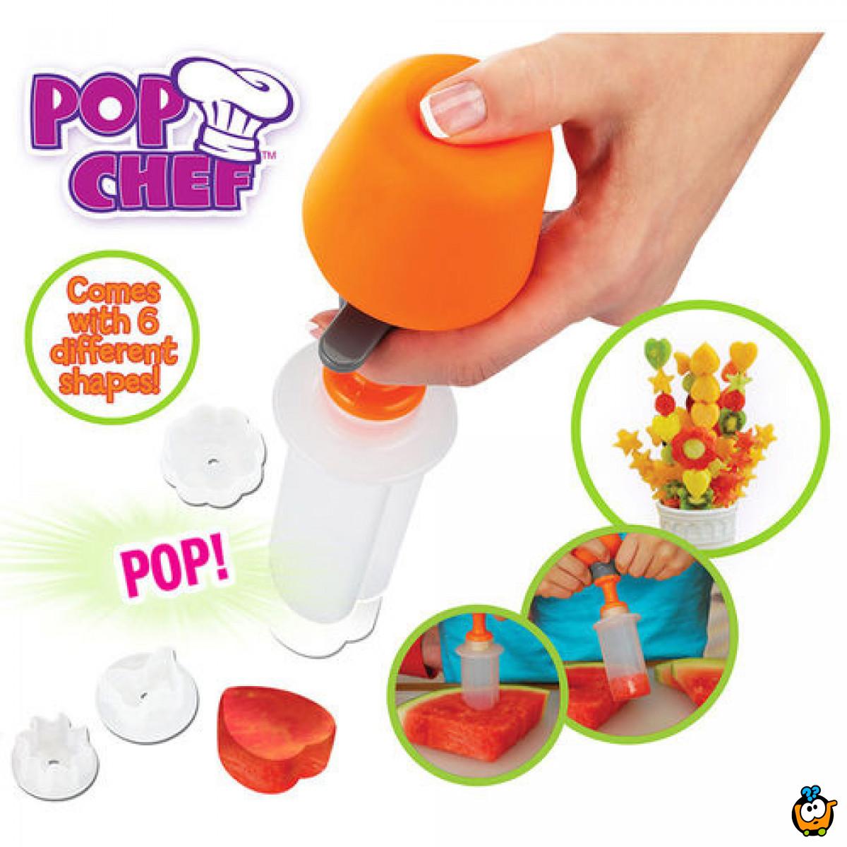 POP CHEF - Magičan set za aranžiranje voća i povrća