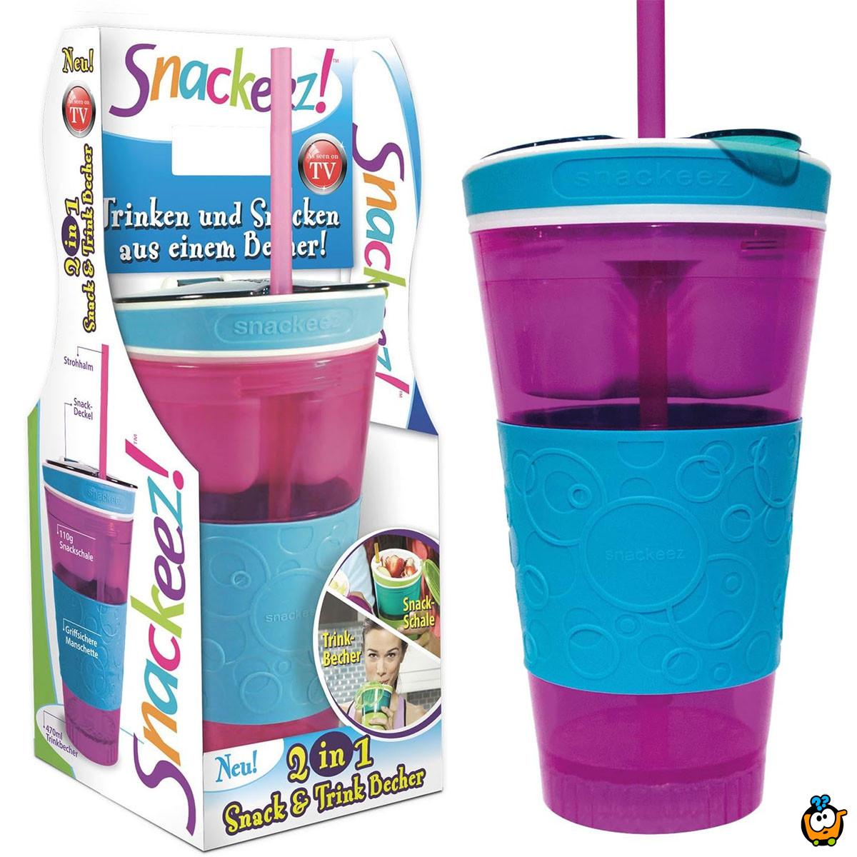 Snackeez - Magična čaša za grickalice i sokiće