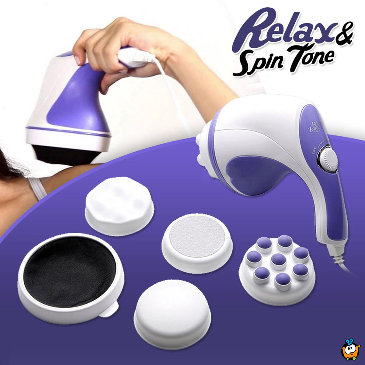 Relax & Spin Tone - Masažer za mršavljenje, celulit i relaksaciju