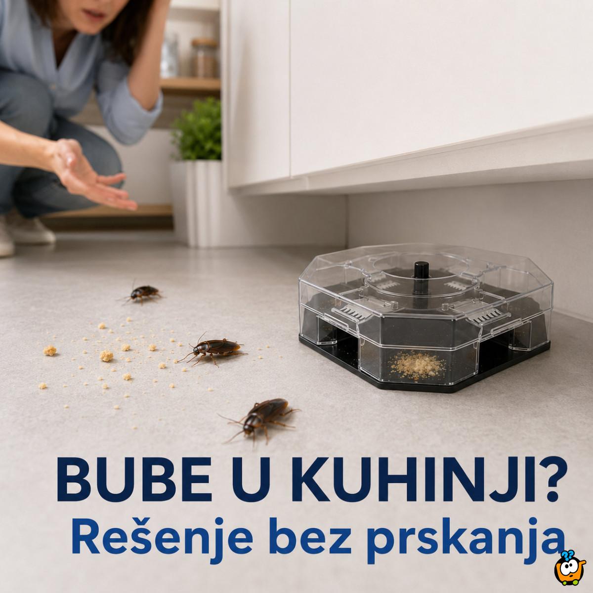 Zamka za bube bez otrova – višekratna eko klopka za dom
