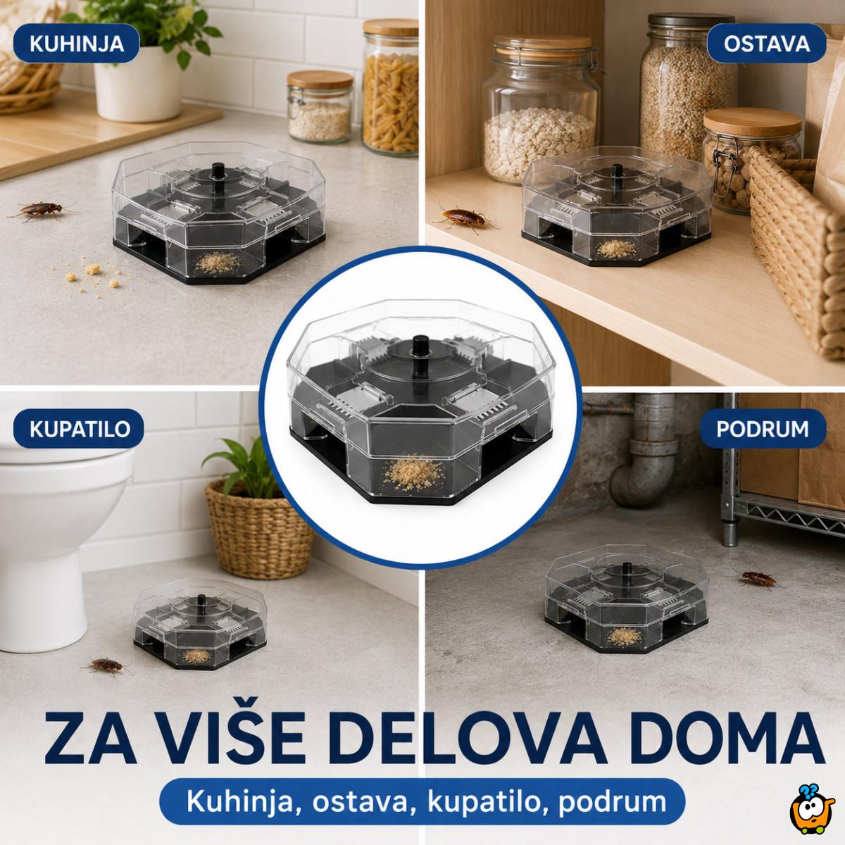 Zamka za bube bez otrova – višekratna eko klopka za dom