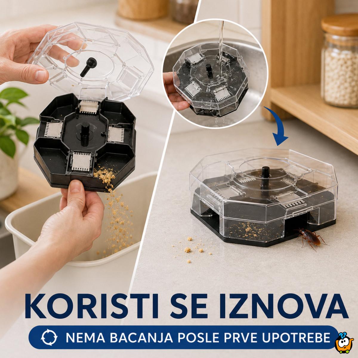 Zamka za bube bez otrova – višekratna eko klopka za dom