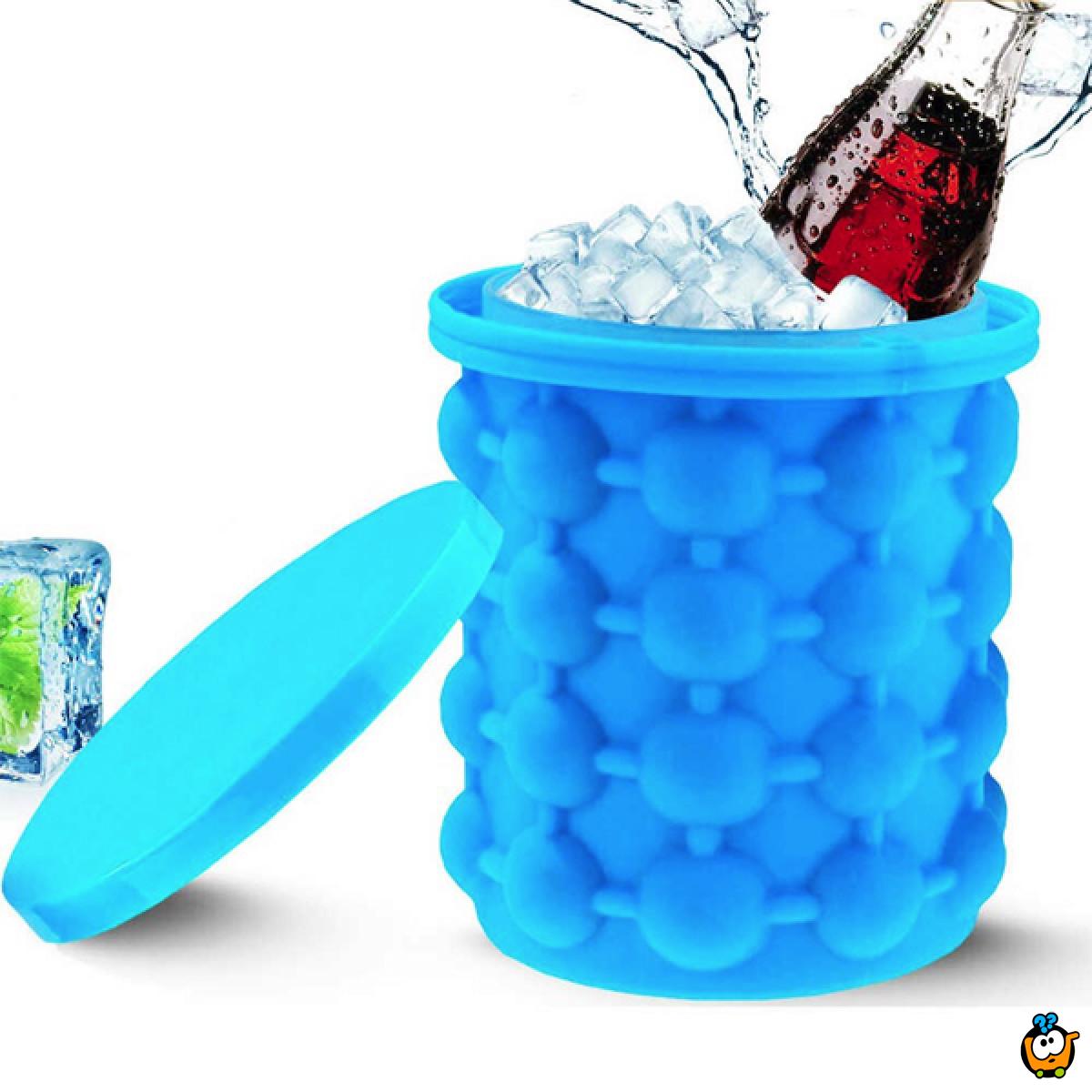 Ice cube maker - 2u1 kalup za pravljenje i serviranje leda