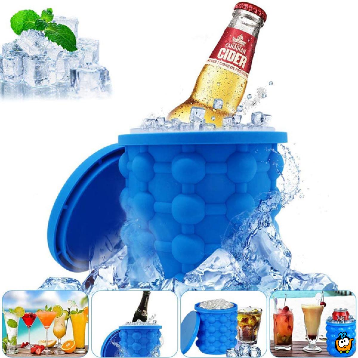 Ice cube maker - 2u1 kalup za pravljenje i serviranje leda