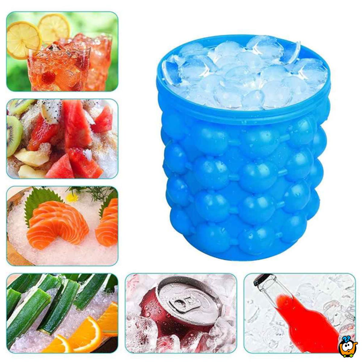 Ice cube maker - 2u1 kalup za pravljenje i serviranje leda